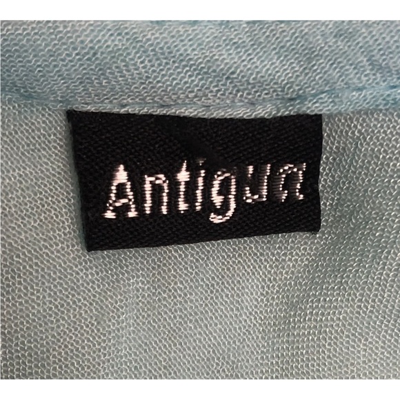 Antigua Cover Up Flower Print Ombré Blue One Size Fits Most - Picture 5 of 6